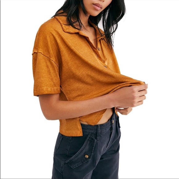 NEW FREE PEOPLE Weekend Rush Top In Copper
Size XS - Picture 2 of 10